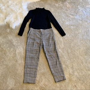 H&M Tweed ankle pants